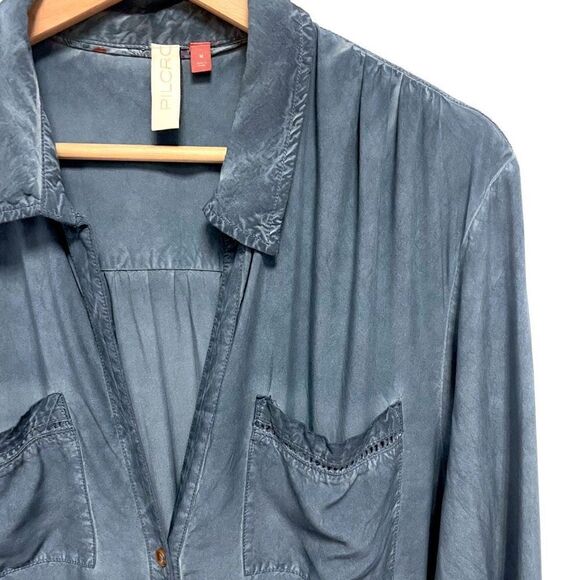 Anthropologie Pilcro Kimberly Tiered Midi Dress - Picture 4 of 10